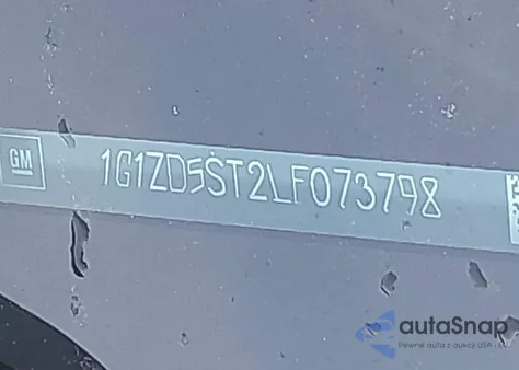 2020 Chevrolet Malibu Fwd Lt из США, поврежденный, VIN 1G1ZD5ST2LF073798